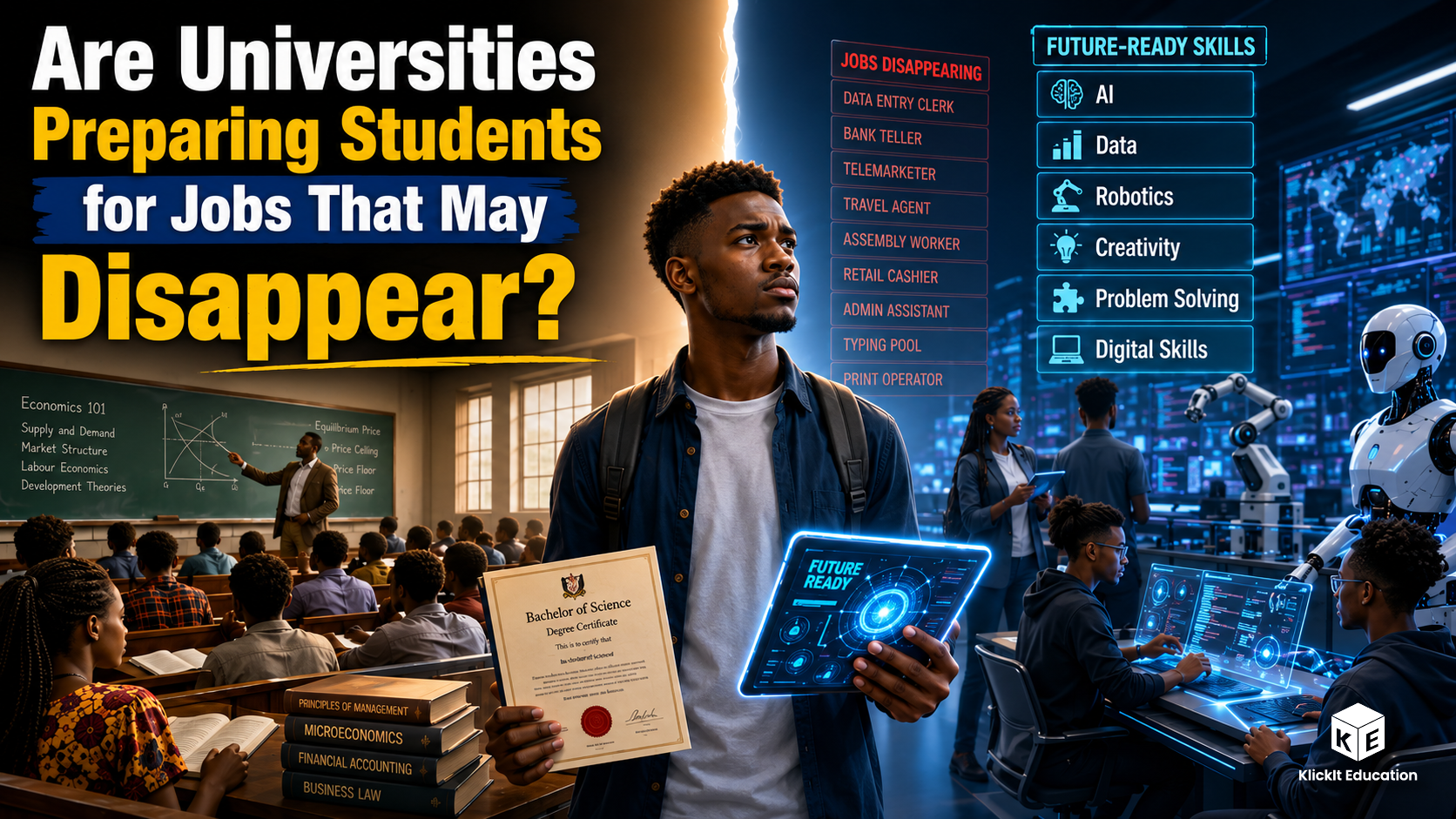 ARE OUR UNIVERSITIES PREPARING STUDENTS FOR JOBS THAT MAY NO LONGER EXIST?- Infoney Solutions Ltd