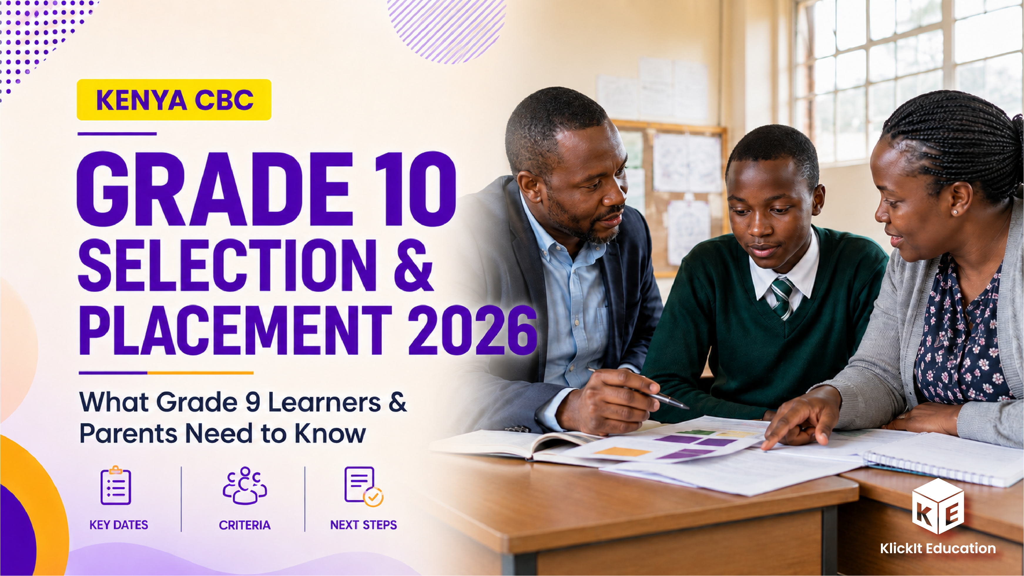Infoney Solutions Ltd- Grade 10 Selection and Placement 2026 in Kenya: What Learners, Parents and Schools Need to Know